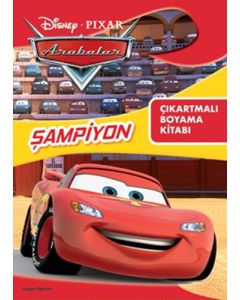 Disney Pixar Arabalar - Şampiyon Çıkartmalı Boyama Kitabı