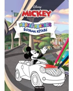 Disney Mickey - Neşeli Renkler Boyama Kitabı