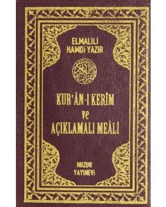 Kur’an-ı Kerim ve Açıklamalı Meali - Yeşil ve Bordo (Cep Boy)