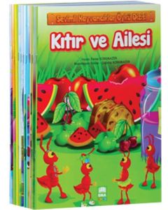 Sevimli Hayvancıklar Öykü Dizisi Büyük Boy - 10 Kitap Takım