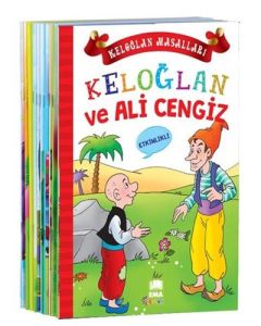 1 ve 2. Sınıflar İçin Keloğlan Masalları - 10 Kitap Takım