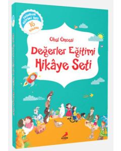 Okul Öncesi Değerler Eğitimi Hikaye Seti - 16 Kitap Takım