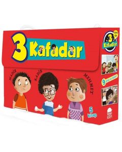3 Kafadar Tekno Tim Set - 5 Kitap Takım