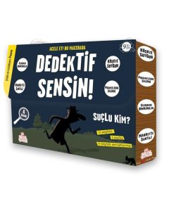 Dedektif Sensin! - 4 Kitap Takım