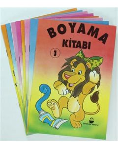 Boyama Kitabı - 8 Kitap Takım