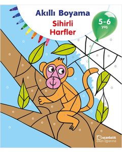 Akıllı Boyama - Sihirli Harfler 5-6 Yaş