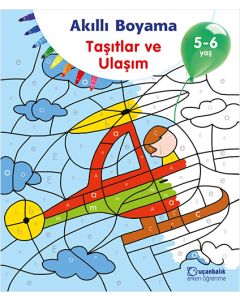 Akıllı Boyama - Taşıtlar ve Ulaşım 5-6 Yaş