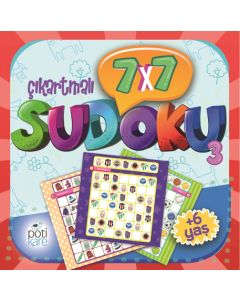 7X7 Çıkartmalı Sudoku - 3