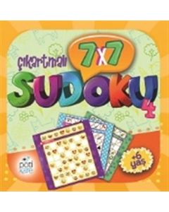 7x7 Çıkartmalı Sudoku - 4