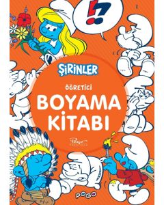 Şirinler - Öğretici Boyama Kitabı