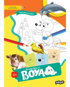 Örneğe Bak ve Boya - Sarı