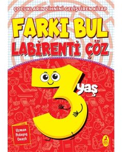 Farkı Bul Labirenti Çöz - 3 Yaş