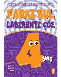 Farkı Bul Labirenti Çöz - 4 Yaş