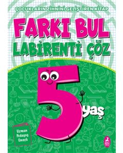 Farkı Bul Labirenti Çöz - 5 Yaş