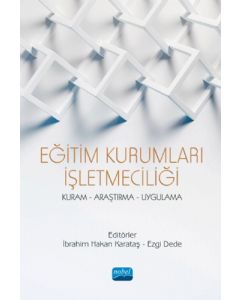 Eğitim Kurumları İşletmeciliği