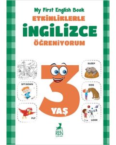 Etkinliklerle İngilizce Öğreniyorum - 3 Yaş