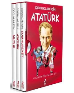Çocuklar İçin Atatürk Seti - 3 Kitap Takım