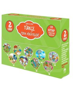2.Sınıf Kerem ile Zehra Türkçe Tema Hikayeleri Seti - 10 Kitap Takım