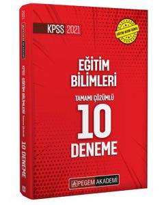 2021 KPSS Eğitim Bilimleri Tamamı Çözümlü 10 Deneme