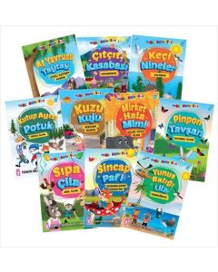 Mini Masallar 5 Seti (10 Kitap Takım)