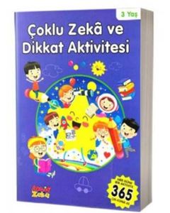 Çoklu Zeka ve Dikkat Aktivitesi 3 Yaş - Mor Kitap