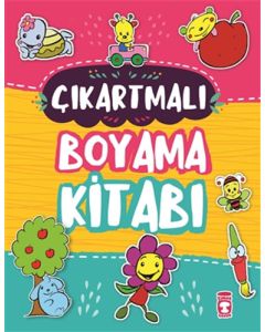Çıkartmalı Boyama Kitabı (Sticker Hediyeli)