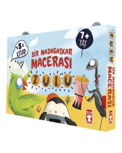Bir Madagaskar Macerası Zulu Set - 5 Kitap Takım