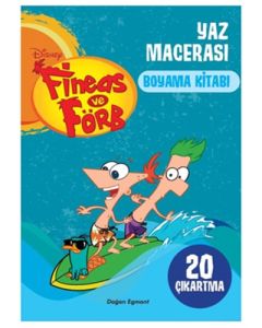 Fineas ve Förb Yaz Macerası Boyama Kitabı