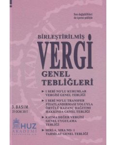 Birleştirilmiş Vergi Genel Tebliğleri (Ciltli)
