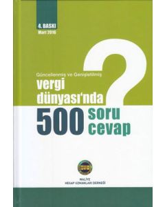 Vergi Dünyası' nda 500 Soru Cevap (Ciltli)