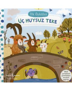 İlk Öyküler - Hareketli Üç Huysuz Teke (Ciltli)