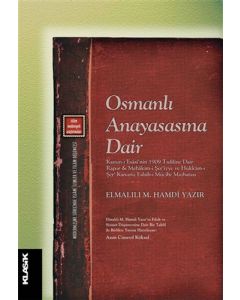 Osmanlı Anayasasına Dair