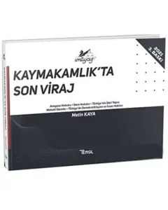 İmtiyaz Kaymakamlık'ta Son Viraj