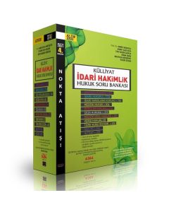 Külliyat İdari Hakimlik Hukuk Soru Bankası