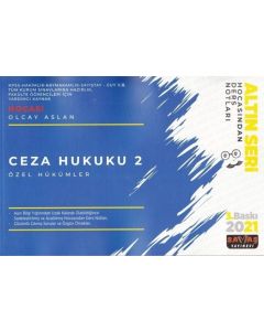  Ceza Hukuku 2 - Özel Hükümler