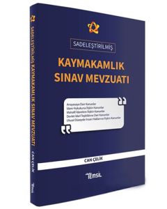 2021 Sadeleştirilmiş Kaymakamlık Sınav Mevzuatı 
