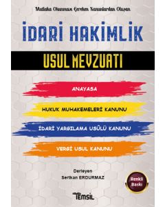 İdari Hakimlik Usul Mevzuatı
