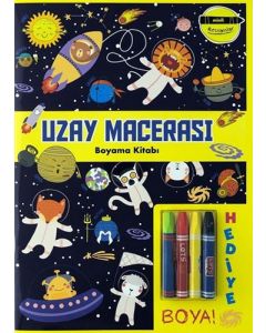 Minik Ressamlar - Uzay Macerası Boyama Kitabı