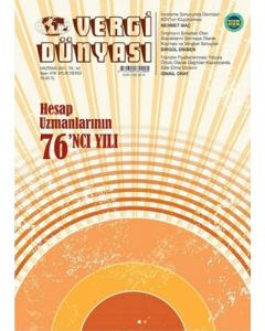 Vergi Dünyası Dergisi Sayı:478 Haziran 2021