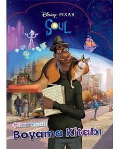 Disney Pixar Soul Çıkartmalı Boyama Kitabı