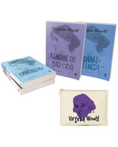 Virginia Woolf Seti - 4 Kitap Takım (Mor Desenli Clutch Cüzdan Hediyeli)