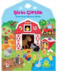 Şirin Çiftlik Çıkartmalı Boyama Kitabı