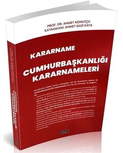 Cumhurbaşkanlığı Kararnameleri