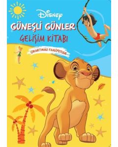 Disney Güneşli Günler Gelişim Kitabı Çıkartmalı Faaliyetler