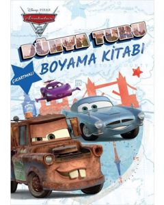 Disney Pixar Arabalar 2 - Dünya Turu Boyama Kitabı