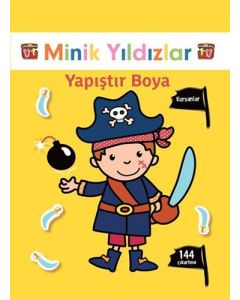 Korsanlar Yapıştır Boya - Minik Yıldızlar
