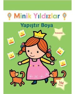 Minik Yıldızlar - Prensesler Yapıştır Boya 