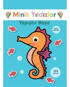 Deniz Canlıları Yapıştır Boya - Minik Yıldızlar