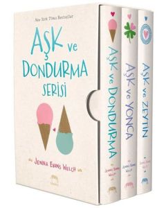 Aşk ve Dondurma Serisi Kutulu Set - 3 Kitap Takım (Ciltli)
