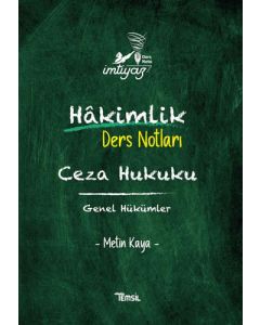 İmtiyaz - Ceza Hukuku Ders Notları